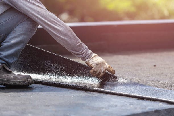 Professional Interior Drainage System technician working in King, NC
